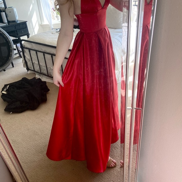 A-line Minimalist Prom Formal Evening Dress - Picture 2 of 3